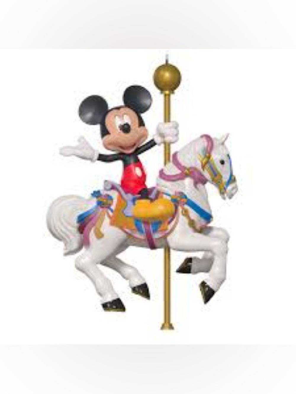 Disney Hallmark ride around the kingdom Mickey Mouse ornament NWT